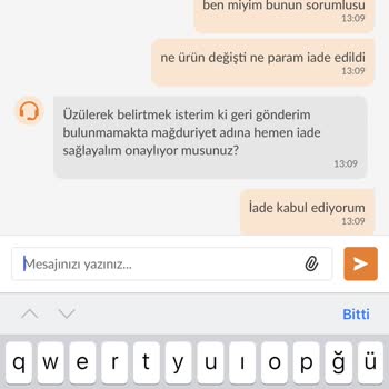 Trendyol Yemek Trendyol Talebinizi Karşılamış Gibi Yapıp Yerine Getirmiyor!