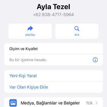 WhatsApp Şüpheli Numara