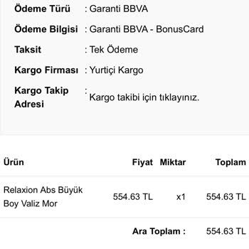 Hakmar Express Hakmar İnternet Sitesi Ürünümü Göndermedi, Paramı İade Etmedi