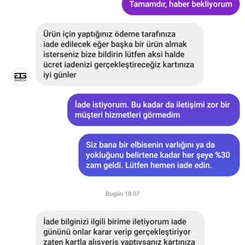 Garzia italia Garzia Instagram Müşteri Hizmetleri