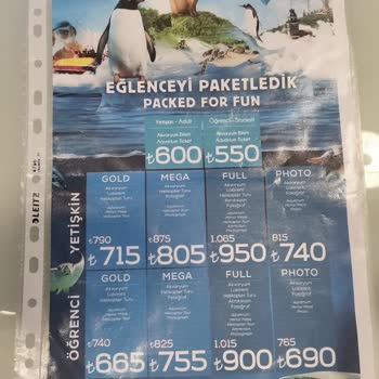 İstanbul Akvaryum İnternet Ve Gişe Fiyat Farkı