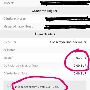 Denizbank 10€ İçin 525₺ Havale Ücreti Ve Güvenlik Açığı!