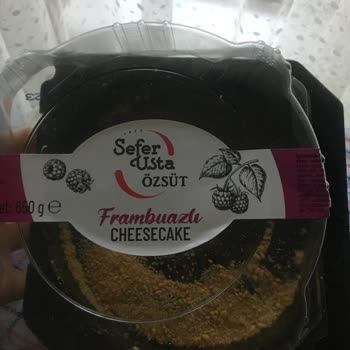 A101 Frambuazlı Cheesecake Sefer Usta Özsüt Kötü Çıktı