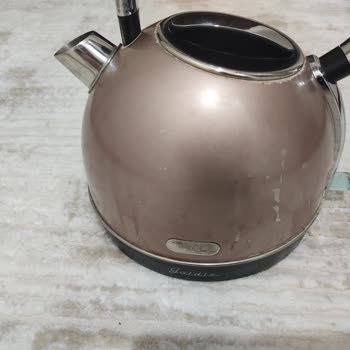 Fakir Goldie Kettle Ürünümün Dışı Kabarıp Soyuldu Garanti Karşılamıyor