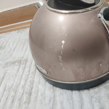 Fakir Goldie Kettle Ürünümün Dışı Kabarıp Soyuldu Garanti Karşılamıyor