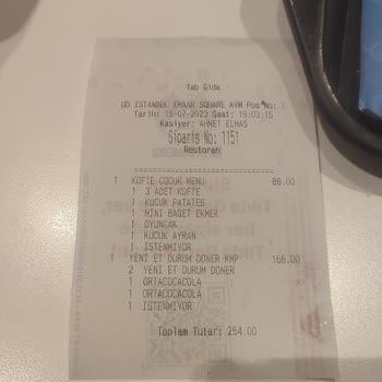 Usta Dönerci Koladan Çıkan Kıl