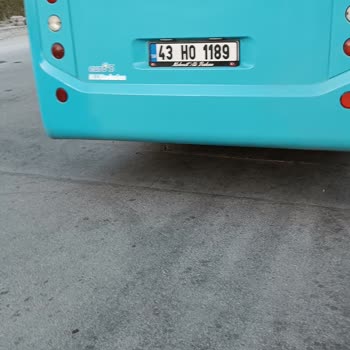 Kütahya Belediyesi Belediye Otobüsünde Ki Usulsüzlük