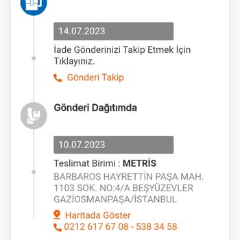 MNG Kargo Kargomu Benden Habersiz İade Ediyorlar.