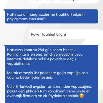 Turkcell Yıllık Paket Sözleşme Şartlarına Uymayan Haksız Kazanç