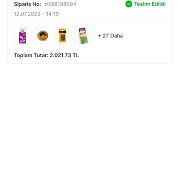 Migros Sanal Market Bozuk Et Yolladı!