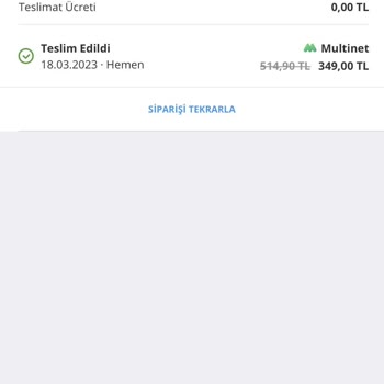 Bisu Uygulamasından Aldığım Ön Ödemeli Damacana Paketi İle İlgili Sorun