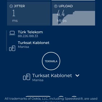 TTNET İnternet Hızı