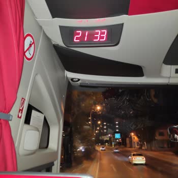 Kamil Koç Rötarlı Gelen Araç