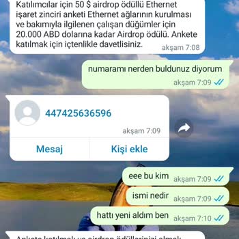 WhatsApp Yabancı Numaralar WhatsApp