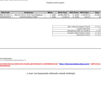 Monster Notebook İade Süreci 14 Gün