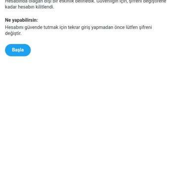 Twitter Hesabıma Giriş Yapamıyorum