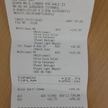 Mc Donald's Şirketinin Saygısızlığı