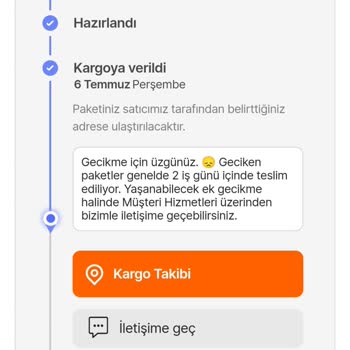 Sendeo Kargo Firmasının Ürünü Teslim Edememesi