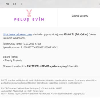 Www.pelusevim.com Adresi Sipariş Göndermiyor