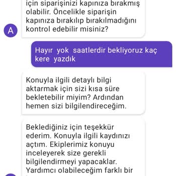 Getir Su Siparişim Teslim Edilmedi Edilmiş Gözüküyor