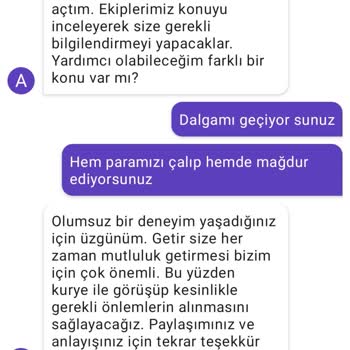 Getir Su Siparişim Teslim Edilmedi Edilmiş Gözüküyor