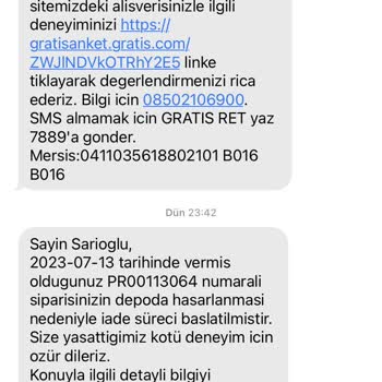 Gratis 39 TL Kampanyası