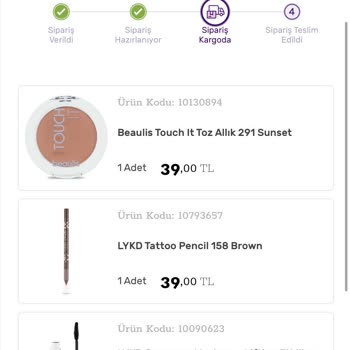 Gratis 39 TL Kampanyası