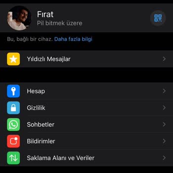 WhatsApp Bağlı Cihazlar Sekmesi Yok. Konum Sekmesi Yok