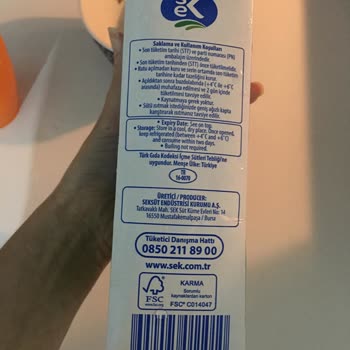 Bozuk Çıkan Sek Sütler