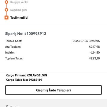 Modanisa Ürün Ulaşmadı, Ücret İadesi