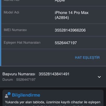 BTK (Bilgi Teknolojileri ve İletişim Kurumu) Yurt Dışından Telefon Aldım Kullanmadığım Numaraya Eşleşmiş Hat
