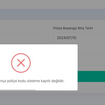 Aveon Global Sigorta Usta Bir Bak İle Anlaşmalı Yıkama Hizmetinden Yararlanamıyorum.