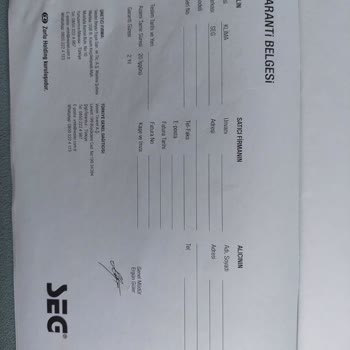 Vestel SEG Marka Klima Arızası Hemen Çözüm!