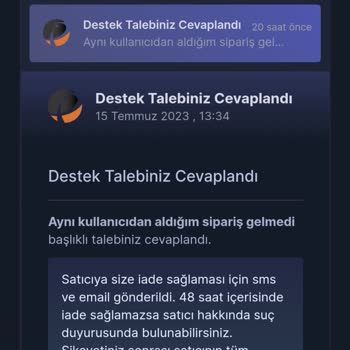 İtempazar.com Güvenli Değil Param Gitti Savcılığa Gidin Diyorlar Bana