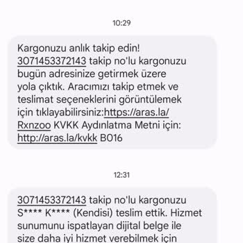 Movenesarp (Instagram) Ücret İadesi Yapılmayan Ürün