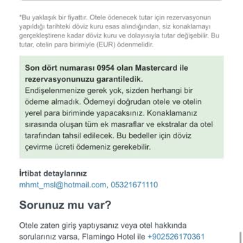Hotels.com Otelde Elden Ödemeli Sisteme İptalde 1 Gece Bedeli Alma Saçmalığı