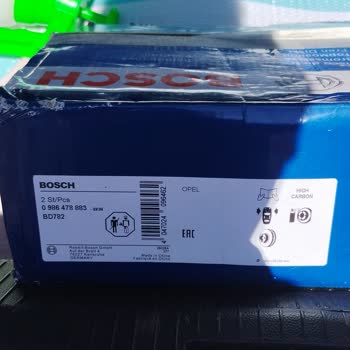 Bosch Automotiv Marka Firen Diskleri Eğildi