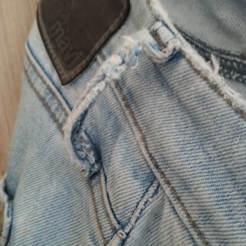 Morhipo Mavi Pantolon Yırtılması