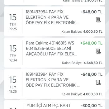 Ziraat Bankası Ziraat Hesabımın Sanal Pos İşlem İptali