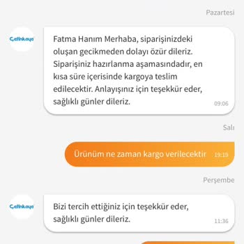 Trendyol Çetinkaya Ürün 20 Gündür Teslim Edilmedi