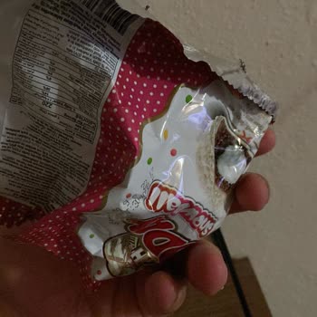 Elvan Gıda Kek Paket İçerisinde Isırılmış Şekilde Yarım Halde Çıktı