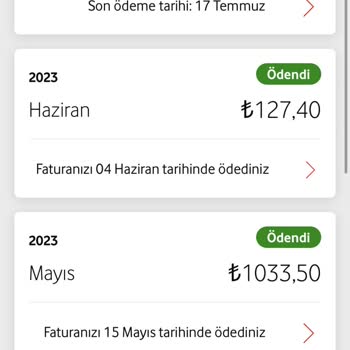 Vodafone Fatura Mağduriyeti Yaşıyorum