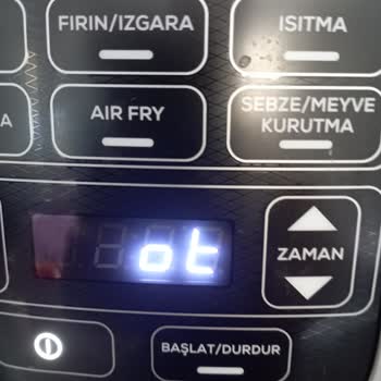 Karaca Züccaciye Air Fryer Fan Hatası