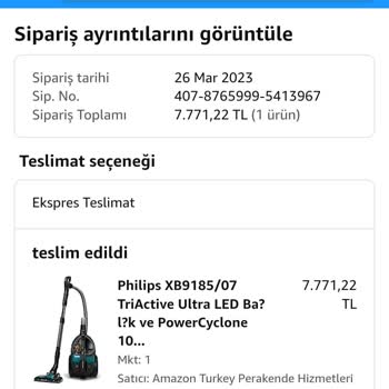 Amazon İade Ve Değişim Yapmadı