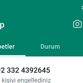 WhatsApp +92 Numaralı WhatsApp Mesajı
