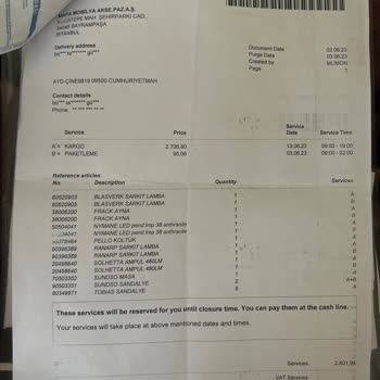 Borusan Lojistik Ürünleri Teslim Etmiyor