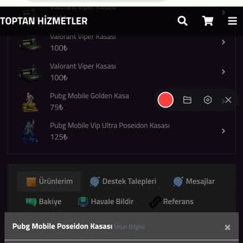 Toptanhizmetler.com Banlı Hesap (Engellenmiş) +Yeni 1 Seviyelik Hesap