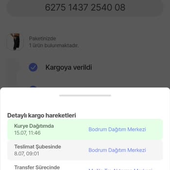 Hepsiburada Kargo Teslim Edilmiyor