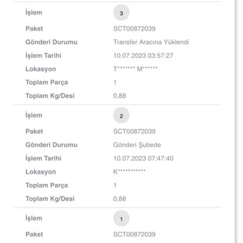Scotty Kargo Teslim Etmiyor