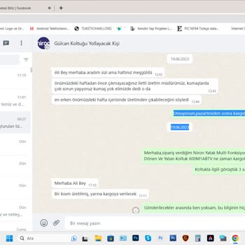 Niron Yatak Ürünün Çok Geç Gelmesi